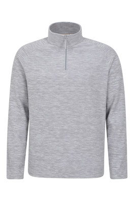 Snowdon II Mens Fleece - Light Grey