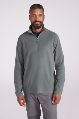 Camber II Mens Half-Zip Fleece - Khaki
