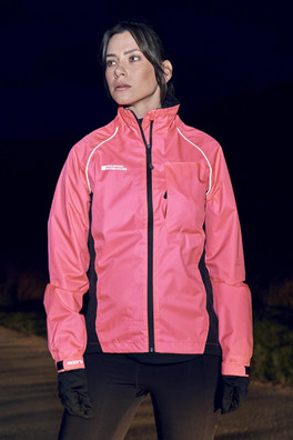 Adrenaline II Veste Iso-Viz imperméable Femme - Rose Vif