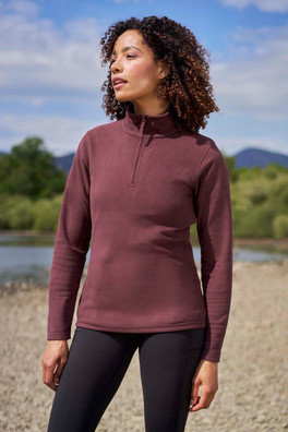 Camber II Womens Fleece - Brown