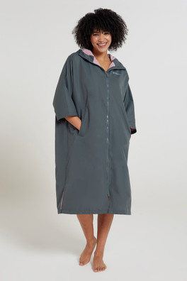 Coastline Womens Water-Resistant Changing Robe - Khaki