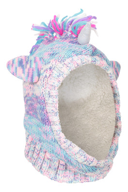 Character Cagoule doublée en polaire Enfant - Violet