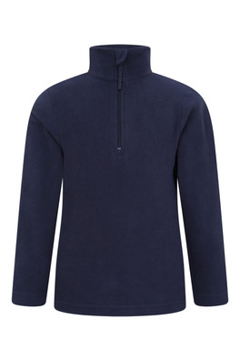 Camber II Kids Half-Zip Fleece - Blue