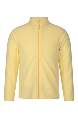 Camber II Kids Full-Zip Fleece - Pale Yellow