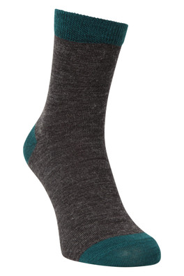 Merino Mens Quarter Length Sock - Charcoal