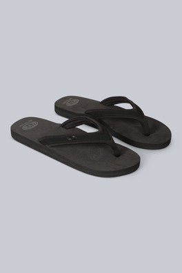 Tide Logo Mens Flip-Flops - Black