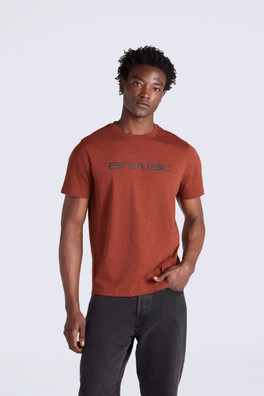Leon Mens Relaxed T-Shirt - Red