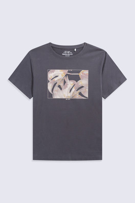 Carina Womens Graphic T-Shirt - Charcoal