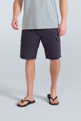 Atlantis Mens Cargo Shorts - Charcoal