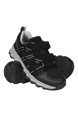 Cannonball Kids Adaptive Hiking Shoes - Jet Black