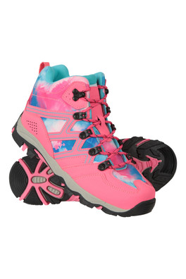 Oscar Kids Walking Boots - Pink