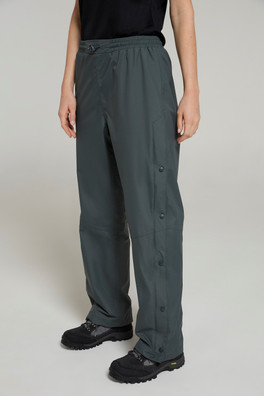 Downpour Womens Waterproof Trousers - Dark Khaki