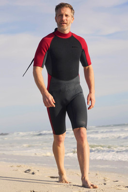 Shorty Mens 2.5/2mm Wetsuit - Grey