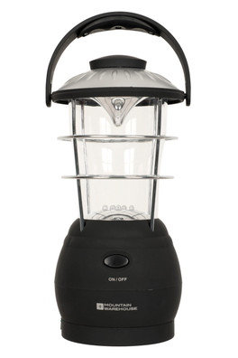 Wind Up Lantern - Jet Black
