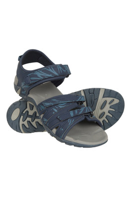 Santorini Wide-Fit Womens Sandals - Navy