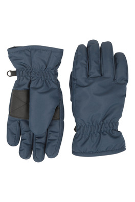 Kids Ski Gloves - Navy