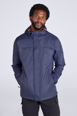 Torrent Mens Waterproof Jacket - Dark Blue