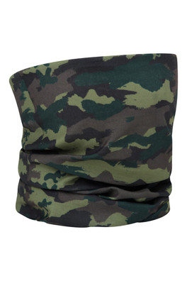 Mens Patterned Multifunctional Head Tube - Green