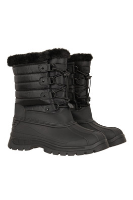 Whistler Womens Adaptive Snow Boots - Black