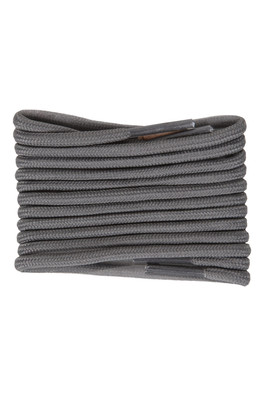 Round Shoe Laces 100cm - Medium Grey