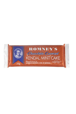 Romneys Chocolate Kendal Mint Cake - Brown