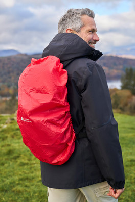 Waterproof Backpack Rain Cover Small 20 - 35Litres - Orange