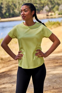 Endurance Womens T-Shirt - Lime