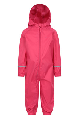Puddle Kids Waterproof Rain Suit - Pink