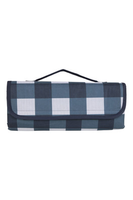 Picnic Mat - Patterned - Corn Blue