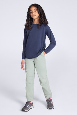 Active Kids Trousers - Light Khaki