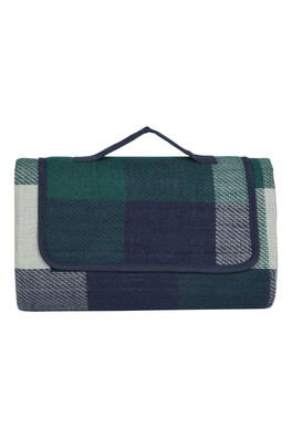 Check Picnic Mat - Green