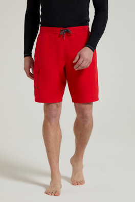Ocean Mens Boardshorts - Red
