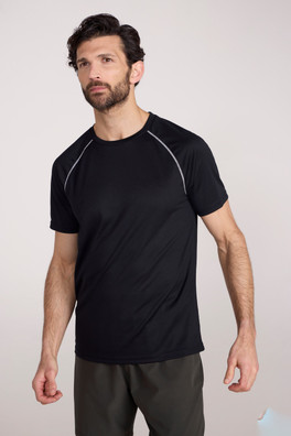 Endurance Mens IsoCool Active T-Shirt - Black