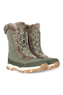 Ohio Womens Snow Boots - Khaki
