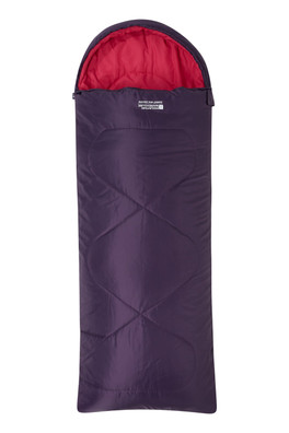 Summit 200 Kids Sleeping Bag - Purple