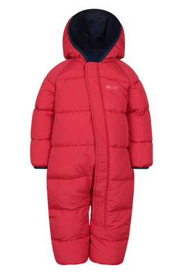 Frosty Junior Padded Suit - Dark Red