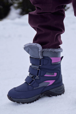 Chill Junior Winter Boots - Purple