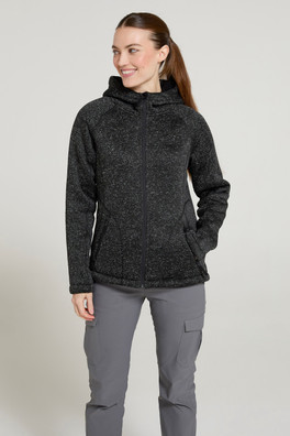 Sweat à capuche femmes Nevis - Noir