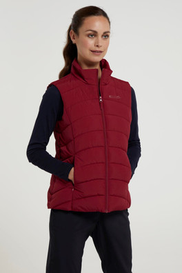 Gilet matelassé Opal - Rouge