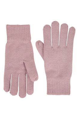 Thinsulate Womens Knitted Gloves - Lilac