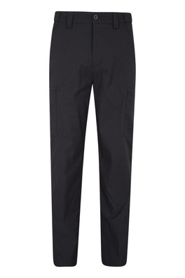 Trek Stretch Mens Pants - Short length - Black