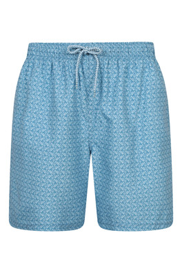 Aruba Printed Mens Swimshorts - Bubble Gum