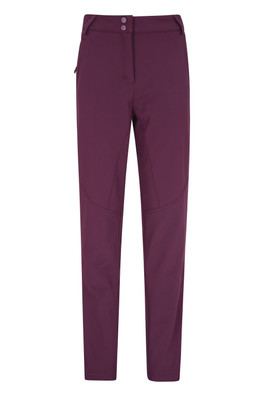 Sierra Extreme Womens Slim Fit Ski Pants - Burgundy