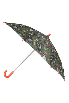 Kids Printed Umbrella - Dark Green