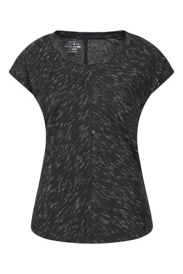 Retreat Slouch Womens T-Shirt - Black