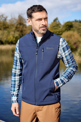 Grasmere Mens Gilet - Dark Blue