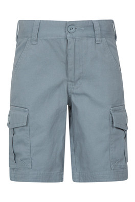 Kids Cargo Shorts - Grey