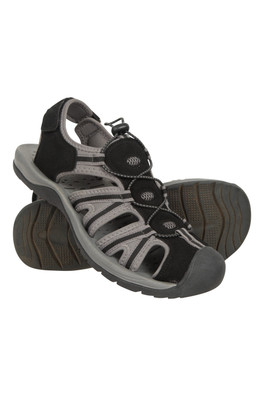 Bay Reef Mens Mountain Warehouse Shandals - Black