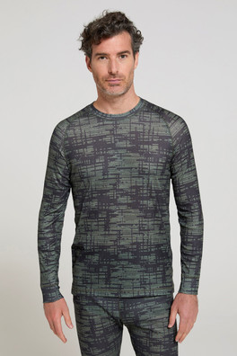 Haut col rond hommes Talus - Kaki