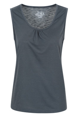 Agra Quick-Dry Womens Vest - Grey